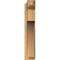 Ekena Millwork Westlake Rough Sawn Craftsman Outlooker, Western Red Cedar, 6"W x 24"D x 32"H OUT06X24X32WTL04RWR - alternate 3